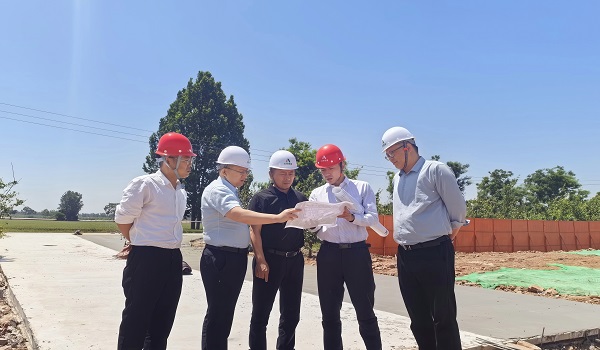 梁峰到邯郸市在建项目调研